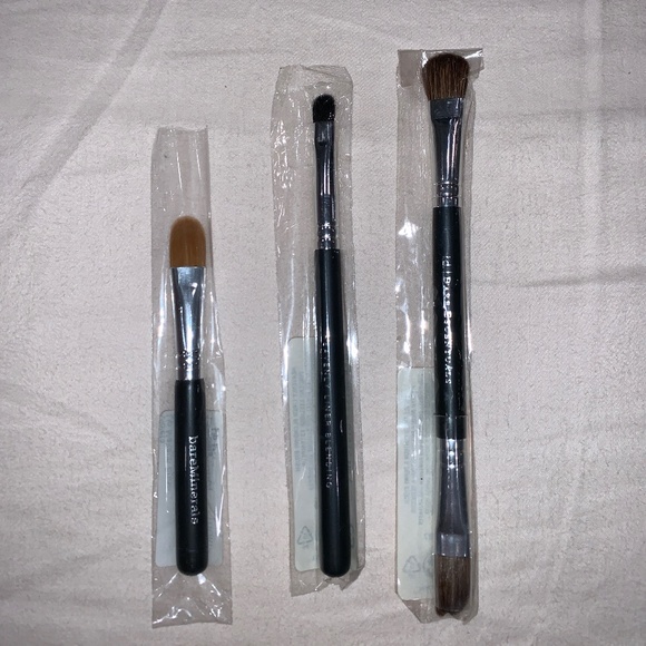 NEW BareMinerals Makeup Brush Bundle - 3pcs - Picture 1 of 5
